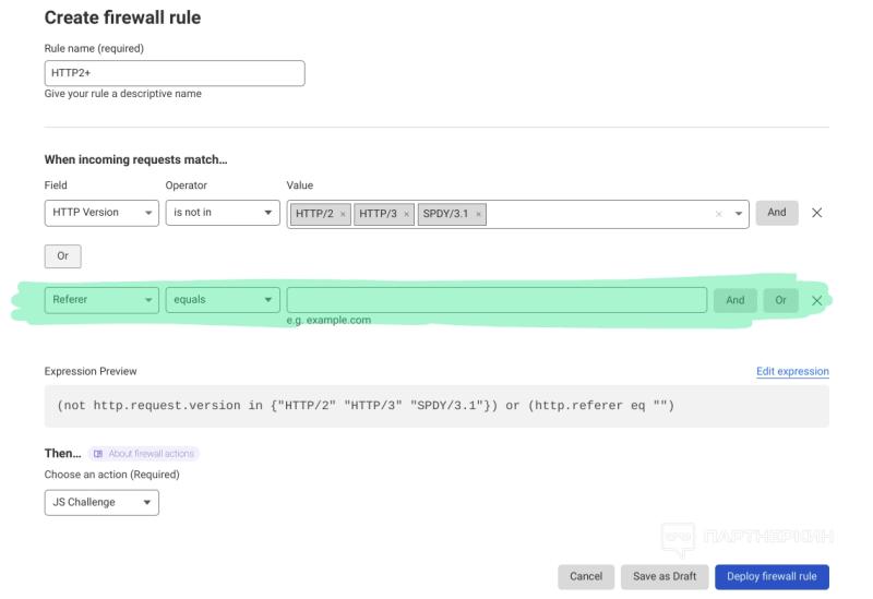 Фильтруем ботов, краулеров и прочий мусор с помощью CloudFlare