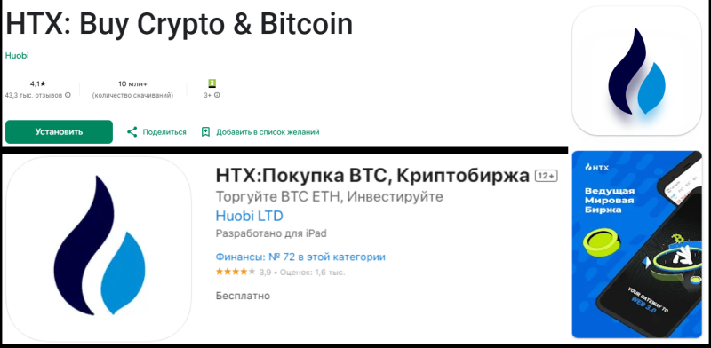 Крипто биржа HTX: подробный обзор – регистрация, верификация, отзывы, вывод на карты РФ